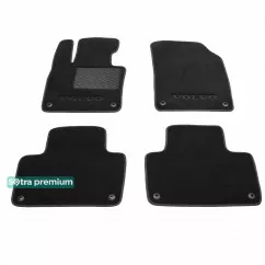 Двошарові килимки Sotra Premium 10mm Black для Volvo XC90 (mkII)(1-2 ряд) 2015-> (ST 08770-CH-Black)