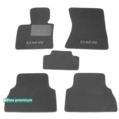 Двухслойные коврики Sotra Premium 10mm Grey для BMW X5 (E70) 2008-2013