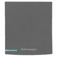 Двухслойные коврики Sotra Premium 10mm Grey для Volkswagen Passat (B8)(универсал)(багажник) 2014-> (ST 90023-CH-Grey)