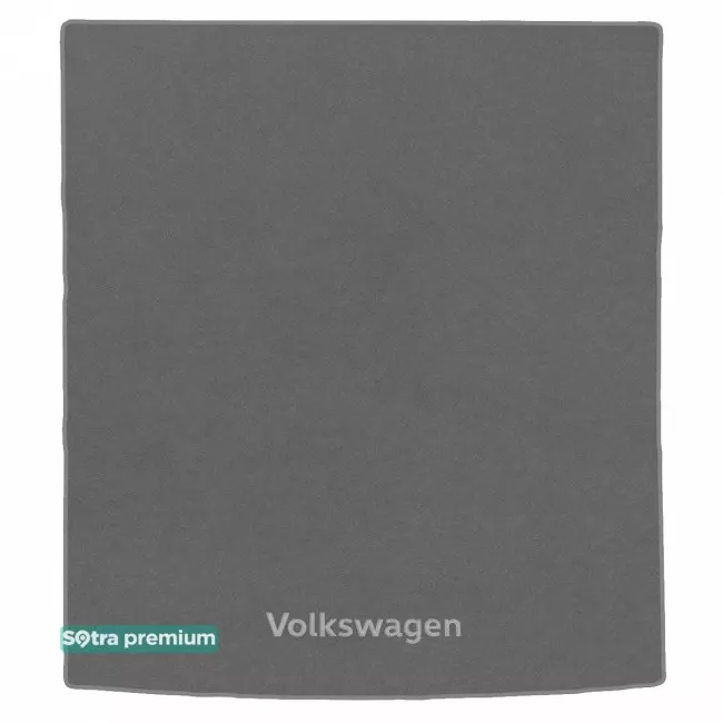 Двошарові килимки Sotra Premium 10mm Grey для Volkswagen Passat (B8)(універсал)(багажник) 2014-> (ST 90023-CH-Grey)