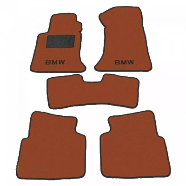 Двухслойные коврики Sotra Premium 10mm Terracot для BMW X5 (F15) 2014->