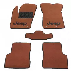 Двошарові килимки Sotra Premium 10mm Terracot для Jeep Renegade 2015->