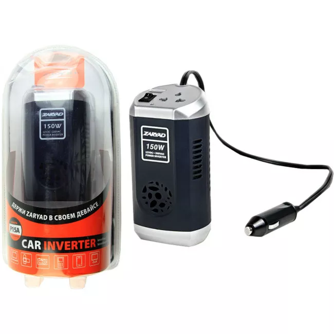 Инвертор тока ZARYAD 12v-220v (836738)