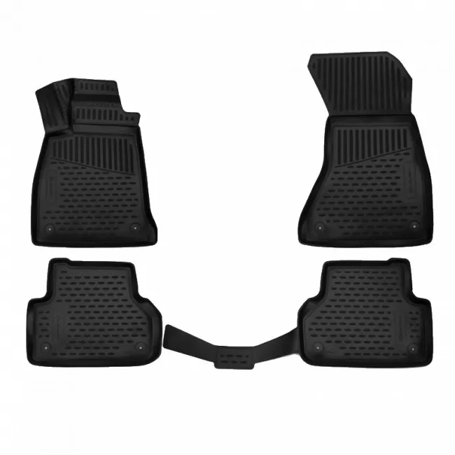 ELEMENT3D0429210k Коврики 3D в салон AUDI A5, 03/2016->, 4WD, (Европа), 4 шт. (полиуретан)