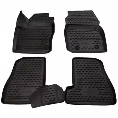 EXP.CARFRD00031k Коврики 3D в салон FORD Focus 3, 2015->, (Европа), 4 шт. (полиуретан)