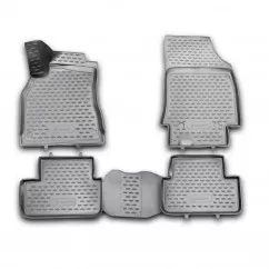 EXP.ELEMENT3D4149210k Коврики 3D в салон RENAULT Megane IV, 2016->, АКПП, хб., 4 шт. (полиуретан)