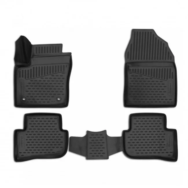 EXP.ELEMENT3D48129210k Коврики 3D в салон TOYOTA C-HR, 2016-> (Европа), 4 шт. (полиуретан)