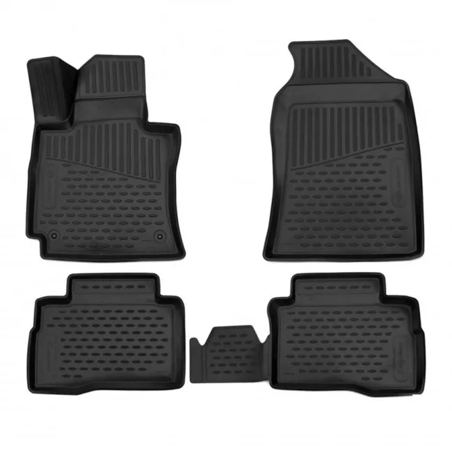 EXP.ELEMENT3D6115210 Коврики 3D в салон SSANG YONG Tivoli, 2015->, mini SUV, (Европа), 4 шт. (полиуретан)