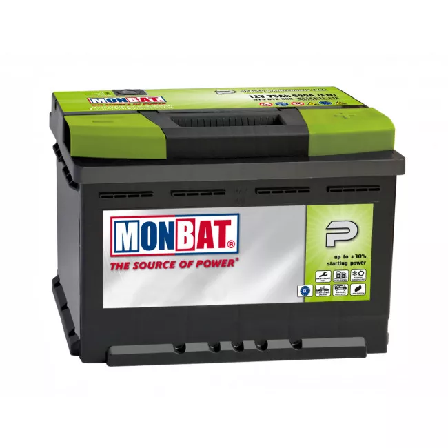 Автомобильный аккумулятор Monbat 6CT-60Ah SMF АзЕ (A66L2X0_1)