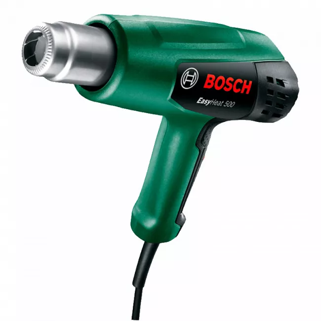 Фен строительный Bosch EasyHeat 500, 1600 Вт, 300/500°C, 0.89 кг (0.603.2A6.020) Фен строительный Bosch EasyHeat 500, 1600 Вт, 300/500°C, 0.89 кг (0.603.2A6.020)