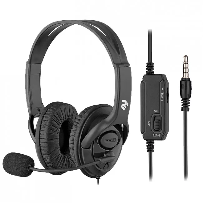 Гарнитура для ПК 2E CH13, Over-Ear, 3.5mm / 2*3.5mm (2E-CH13SJ)