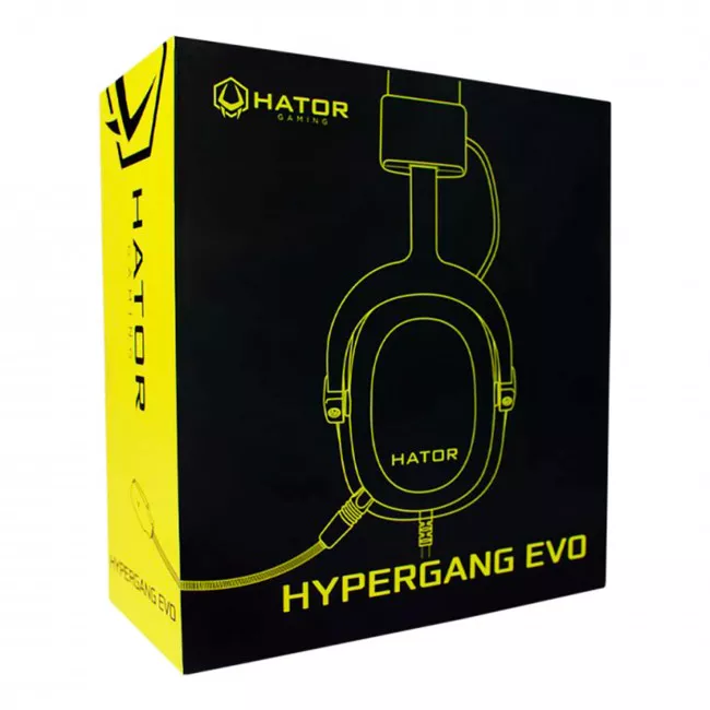 Гарнитура Hator Hypergang Evo Black (HTA-810)