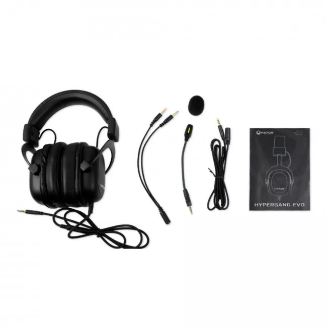 Гарнитура Hator Hypergang Evo Black (HTA-810)