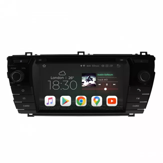 Gazer CM5007-E150 автомобільна Мультимедійна система для Toyota Corolla (E150) 2013-2016 Gazer CM5007-E150 автомобільна Мультимедійна система для Toyota Corolla (E150) 2013-2016