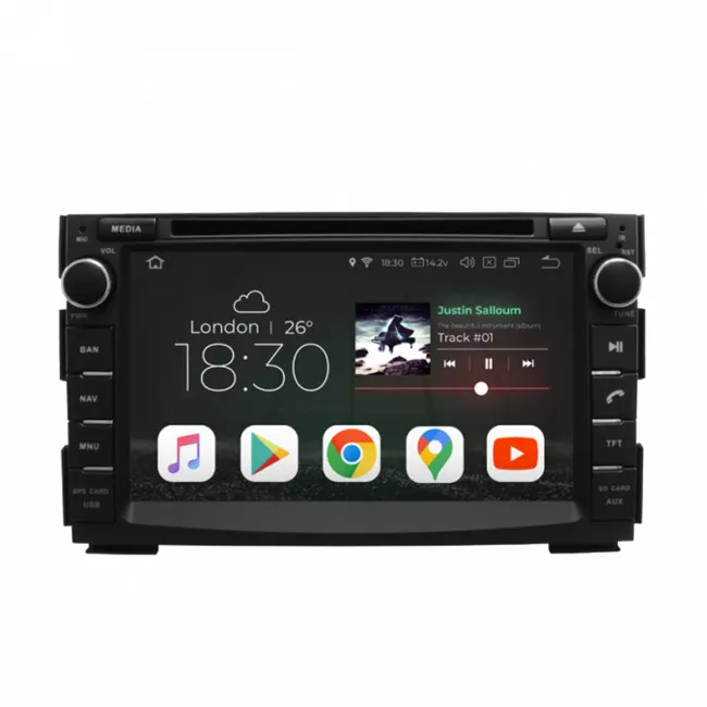 Gazer CM5007-ED автомобільна Мультимедійна система для Kia Ceed (ED) 2007-2012 Gazer CM5007-ED автомобільна Мультимедійна система для Kia Ceed (ED) 2007-2012