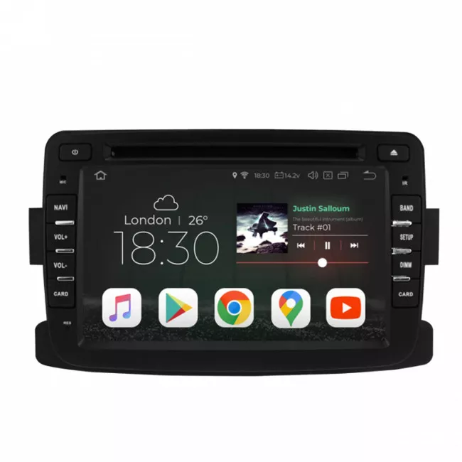 Gazer CM5007-HSAM автомобільна Мультимедійна система для Renault Duster (HSAM) 2010-2016