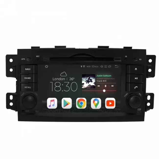 Gazer CM5007-QV автомобільна Мультимедійна система для Kia Mohave (QV) 2007-2012 Gazer CM5007-QV автомобільна Мультимедійна система для Kia Mohave (QV) 2007-2012