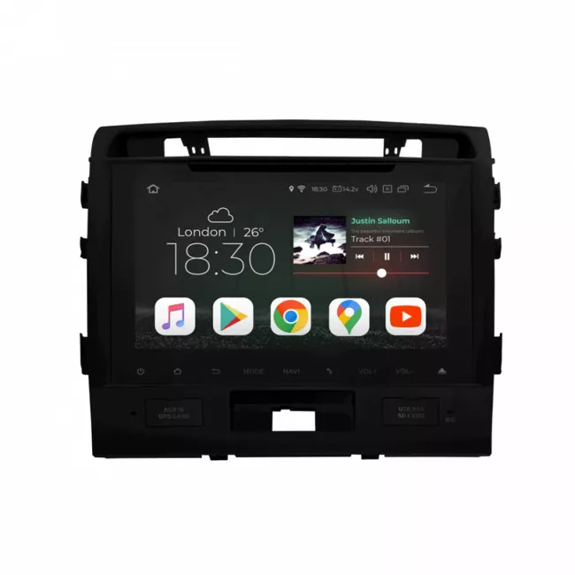Gazer CM5510-J200 автомобільна Мультимедійна система для Toyota Land Cruiser 200 (J200)2007-2015