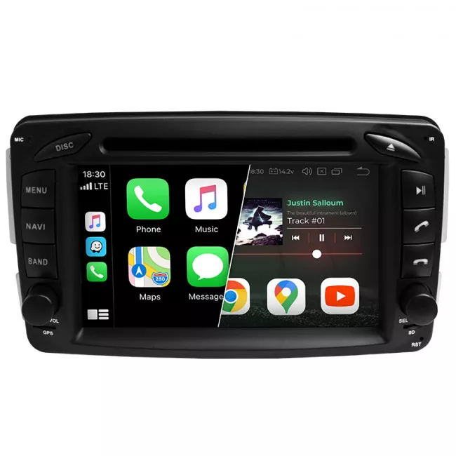 Gazer CM6007-W163 Мультимедийная система для Mercedes-Benz A, C, CLK, E, G, M, ML, SLK, Viano, Vito Gazer CM6007-W163 Мультимедийная система для Mercedes-Benz A, C, CLK, E, G, M, ML, SLK, Viano, Vito