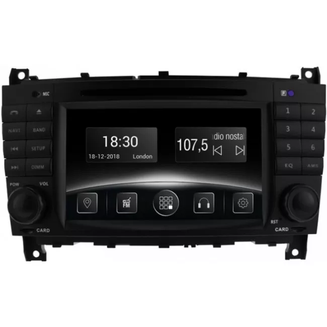 Gazer CM6007-W203 автомобільна Мультимедійна система для Mercedes C (W203), 2004-2007