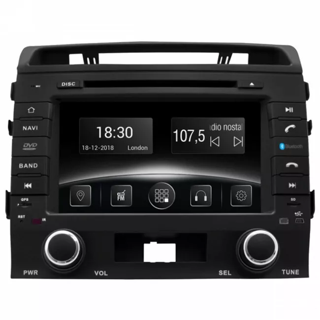 Gazer CM6008-J200 автомобільна Мультимедійна система Toyota LC 200 (J200) 2007-2015 Gazer CM6008-J200 автомобільна Мультимедійна система Toyota LC 200 (J200) 2007-2015