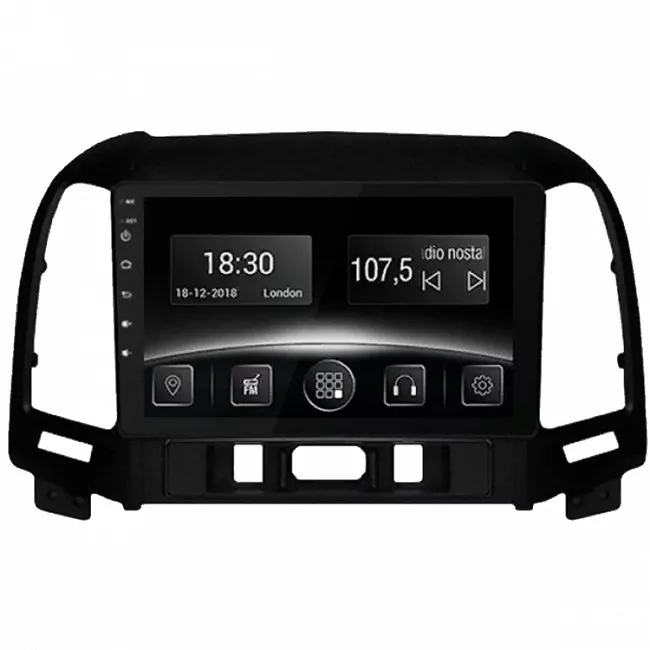 Gazer CM6509-CM Мультимедийная автомобильная система для Hyundai Santa Fe (CM) 2006-2012