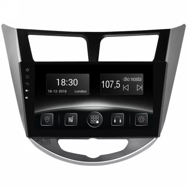 Gazer CM6509-RB Мультимедийная автомобильная система для Hyundai Accent (RB) 2010-2015