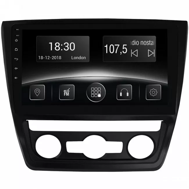 Gazer CM6510-5LA автомобільна Мультимедійна система для Skoda Yeti (5L)-auto conditioner,2009-2013 Gazer CM6510-5LA автомобільна Мультимедійна система для Skoda Yeti (5L)-auto conditioner,2009-2013