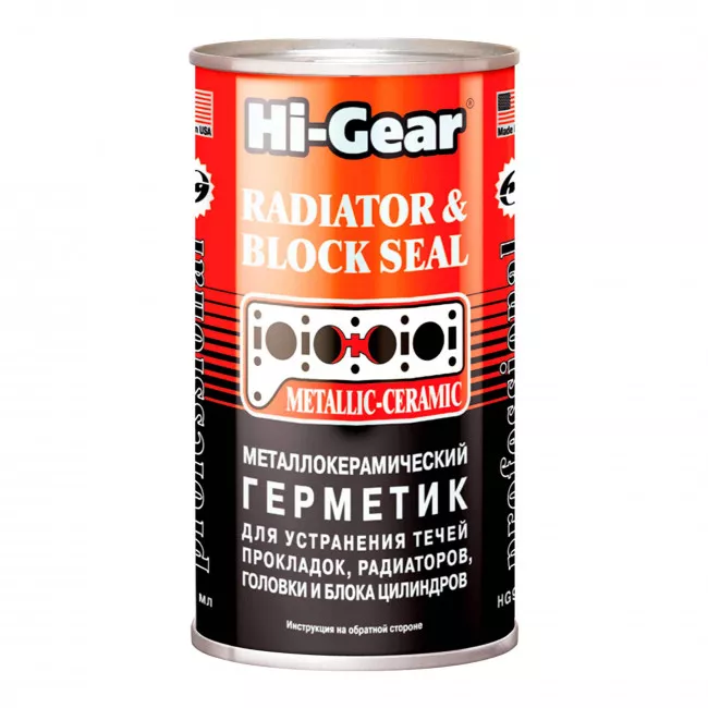 Герметик радиатора HI-GEAR Radiator & Block Seal 325мл (HG9041) Герметик радиатора HI-GEAR Radiator & Block Seal 325мл (HG9041)