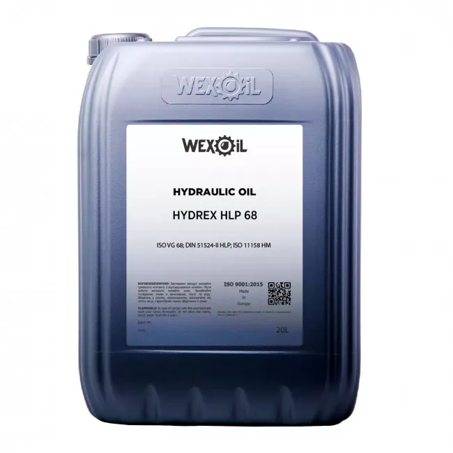 Гидравлическое масло Wexoil Hydrех HLP 68 20л