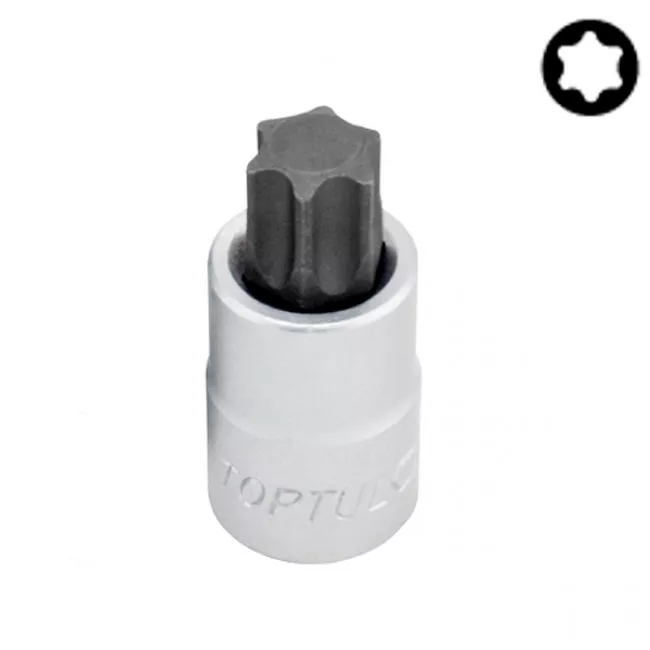 Головка с насадкой TORX T40 37мм /4" TOPTUL (BCFA0840) Головка с насадкой TORX T40 37мм /4" TOPTUL (BCFA0840)
