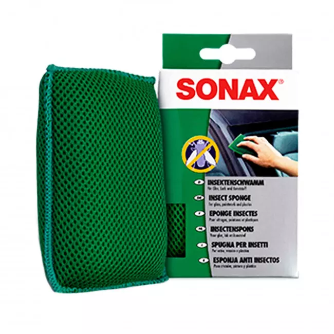Губка для удаления остатков насекомых SONAX (427141) Губка для удаления остатков насекомых SONAX (427141)