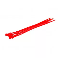 Хомут пластиковый MASTER TOOL 2.5* 150 мм красный, 100 шт (20-1710)