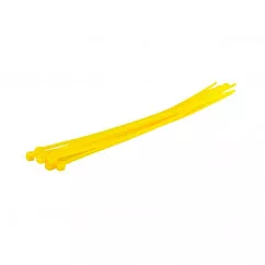 Хомут пластиковый MASTER TOOL 4,8* 300 мм желтый, 100 шт (20-1722)