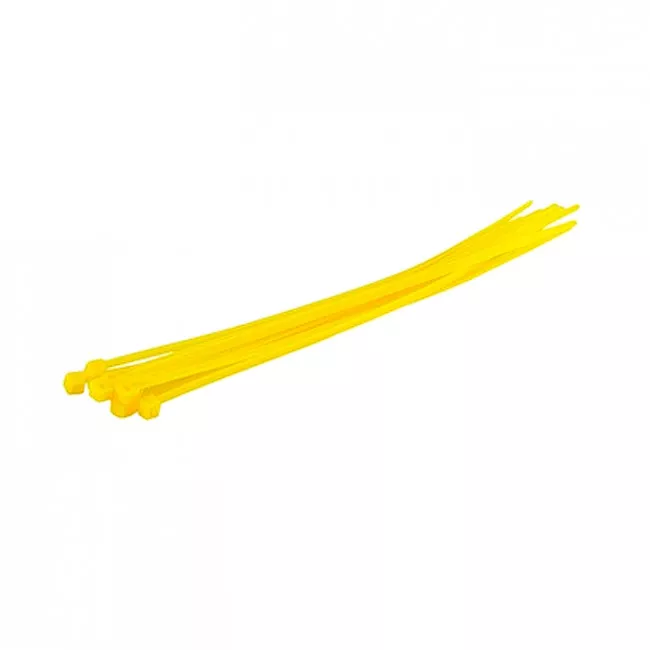 Хомут пластиковый MASTER TOOL 4,8* 300 мм желтый, 100 шт (20-1722) Хомут пластиковый MASTER TOOL 4,8* 300 мм желтый, 100 шт (20-1722)