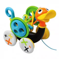 Іграшка-каталка Yookidoo Музична " качка (25292)
