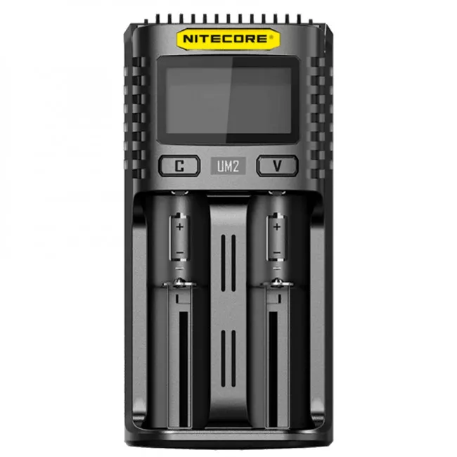 Інтелектуальний двоканальний зарядний пристрій Nitecore UM2 (6-1339_2) Інтелектуальний двоканальний зарядний пристрій Nitecore UM2 (6-1339_2)