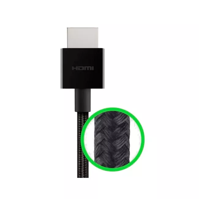 Кабель мультимедійний Belkin HDMI to HDMI 1.0m V2.1 (AV10176BT1M-BLK)