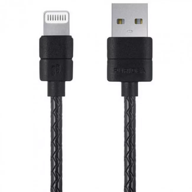 Кабель PURIDEA L21 - Lightning - 1m Black (L21-Lightning Black)