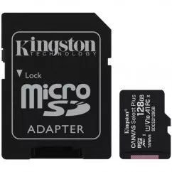 Карта памяти Kingston MicroSDXC 128GB UHS-I