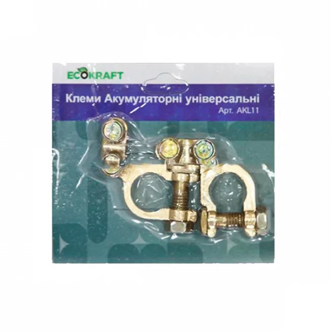 Клеми до АКБ універсальні ECOKRAFT (220298/AKL11)