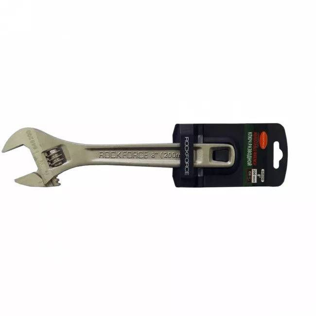 Ключ разводной Profi CRV 8"-200мм (захват 0-25мм) Rock FORCE RF-649200 (17396) Ключ разводной Profi CRV 8"-200мм (захват 0-25мм) Rock FORCE RF-649200 (17396)