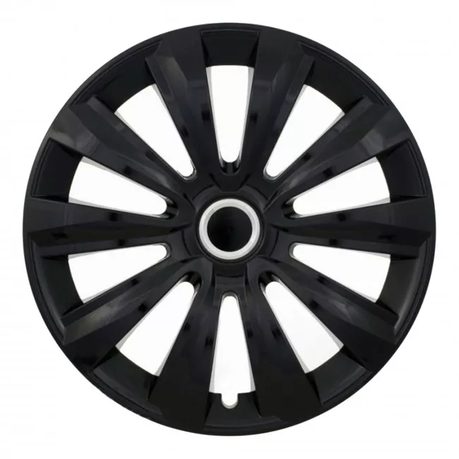 Колпак автомобильный Jestic Delta Ring Black R14" (25503) Колпак автомобильный Jestic Delta Ring Black R14" (25503)
