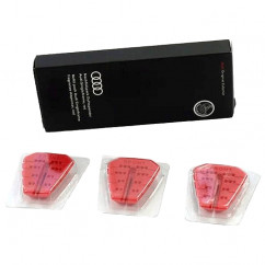Комплект картриджей для ароматизатора VAG Audi Singleframe Fragrance Dispenser красный, 3 шт. (81A087009A)