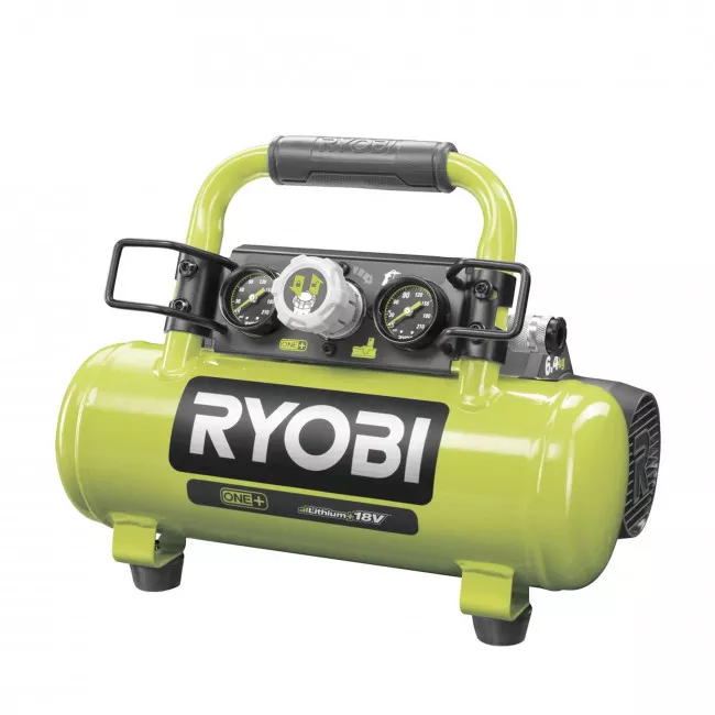 Компрессор автомобильный безмасляный Ryobi One+ R18AC (5133004540)