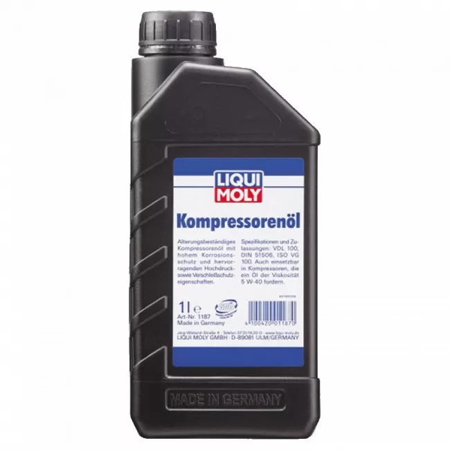 Компрессорное масло Liqui Moly Kompressorenol VDL 100 1л (1187) Компрессорное масло Liqui Moly Kompressorenol VDL 100 1л (1187)