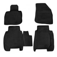 Килимки 3D в салон HONDA Civic 5D, 01/2012->, хб., 4 шт. (поліуретан)