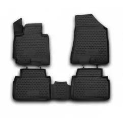 Килимки 3D в салон TOYOTA Tundra Double Cab/Crew MAX, 2007-2013 (USA) (поліуретан)