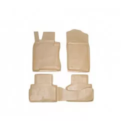 Килимки в салон AUDI A-8 Long 02/2002-2009, 4 шт. (поліуретан)