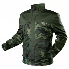 Куртка робоча NEO CAMO, нар. M(50), щільн. 255 г/м2 (81-211-M)